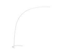 Trio Shanghai Lampadaire Arc Moderne Blanc 3000k Blanc