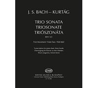 Trio Sonate BWV 525 First Movement - Piano Duet