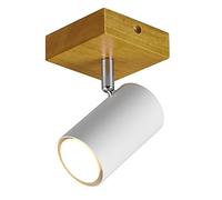 TRIO, Spot, Marley 1xGU10, max.15,0 W Corps: Métal, blanc mat L:9,0cm, L:12,0cm, H:16,0cm Montage au plafond et au mur,Sans illuminant,FLEXConnect