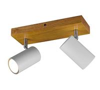TRIO, Spot, Marley 2xGU10, max.35,0 W Corps: Métal, blanc mat L:26,0cm, L:9,0cm, H:16,0cm IP23,Sans illuminant