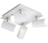 TRIO, Spot, Marley 2xGU10, Max.35,0 W Corps: Metal, Nickel Mat L:30,0cm, L:9,0cm, H:15,0cm IP20