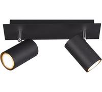 TRIO, Spot, Marley 2xGU10, Max.35,0 W Corps: Metal, Nickel Mat L:30,0cm, L:9,0cm, H:15,0cm IP20