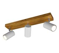 TRIO, Spot, Marley 3xGU10, max.35,0 W Corps: Métal, blanc mat L:44,0cm, L:9,0cm, H:16,0cm IP20,Sans illuminant