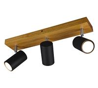 TRIO, Spot, Marley 3xGU10, max.35,0 W Corps: Métal, noir mat L:44,0cm, L:9,0cm, H:16,0cm IP20,Sans illuminant