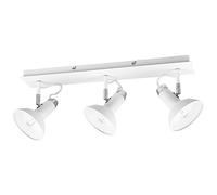 Trio, Spot, Roxie 3xE14, max.10,0 W Métal, blanc mat, Corps: Métal, blanc mat L:60,0cm, L:13,0cm, H:22,8cm IP20,Sans illuminant
