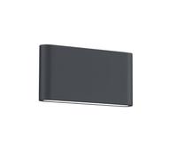 Trio Thames Ii Applique Murale Extérieure Moderne 17cm 2 Lumières Anthracite 3000k Ip54