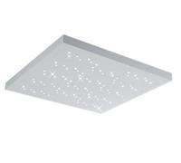 Trio Titus Semi Plafonnier Led Moderne 36w Blanc Mat 3000-6000k Télécommande Blanc