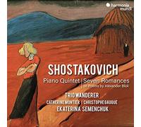 TRIO WANDERER - SHOSTAKOVICH PIANO QUINTET SEVEN ROMANCES O - CD AL - F123z