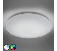 Trio Wiz Charly Plafonnier Led À LEffet Cristal Blanc