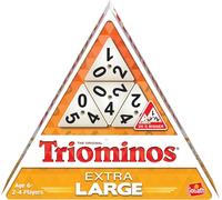 Triomino Extra Large-Jeu De Société De Stratégie-À Partir De 6 Ans-Jeux De Réflexion De 2 À 4 Joueurs-Dominos Triangulaires-À Jouer En Famille Ou Entre Amis-Pièces 20% + Grandes.[Y397]