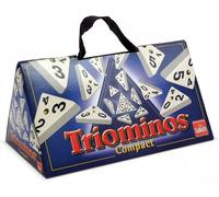 Triominos Compact - Jeu De Puzzle Stratégique Et De Réflexion - Plaisir Intergénérationnel - Jeu De Dominos Triangulaires - Version Compact Facile À Transporter - 2 À 4 Joueurs[Z1742]