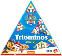 Triominos Junior Paw Patrol, Bordspel vanaf 3 Jaar, Gezelschapsspel voor Kindere