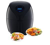 Triomph ETF1801 Friteuse à Air Chaud Noir 2,6 L 1400 W