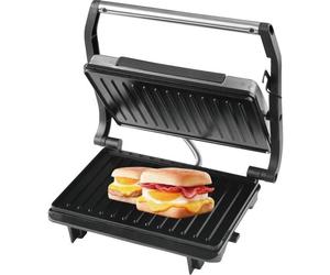 TRIOMPH ETF2111 Grill Panini - 750W - Plaque anti-adhésive-Contrôle de température-Pieds antidérapants-Marche/Arrêt+voyant lumineaux