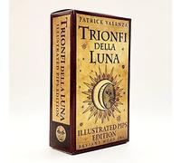 Trionfi Della Luna illustré avec Un Guide Papier édition à la Vie avec des scènes picturales complètes Jeux de société Trionfi Della Luna LLLustrated