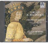 Trionfo Di Bacco, Chants De Carnaval 1449-1492 Ens. Doulce Memoire