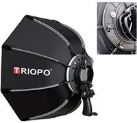 TRIOPO 55cm / 21 diffuseur de lumière octogonal softbox avec poignée portable pour éclairage flash stroboscopique Studio