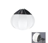 TRIOPO KQ65 25.6in/65cm Lantern Softbox Bowens Mount Softbox Modificateur de lumière Douce pour Aputure 300D Mark II 120D Godox SL-60W VL150 SL150WII FV150 AD200PRO AD300 AD400PRO AD600 VL300 VL200