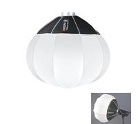 TRIOPO KQ85 33.4in/85cm Lantern Softbox Bowens Mount Softbox Modificateur de lumière Douce pour Aputure 300D Mark II 120D Godox SL-60W VL150 SL150WII FV150 AD200PRO AD300 AD400PRO AD600 VL300 VL200