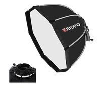 Triopo KX90 Soft Box 35.4in/90cm Octogone Parapluie Photographie Softbox pour Godox V1 AD200Pro Tête Ronde Flash Speedlite Speedlight Soft Box Diffuseur de Lumière