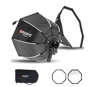 Triopo Softbox 90 cm Octogone Parapluie Photographie Softbox pour Godox V860II V860III V850II V850III TT600 TT685 TT685II YN560 III IV JY-680A, etc. Flash Speedlite Soft Box (KS2-90)