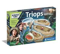 Clementoni Kit Triops – Animaux préhistoriques – Aquarium, loupe et thermomètre – 8+