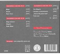 Trios Bartolozi Pour Clavier Nos. 27, 28 Et 29