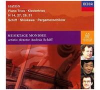 Trios Pour Piano & Cordes Nos. 14, 27, 29 & 31 Schiff - Joseph Haydn