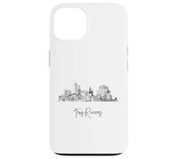 Trios-Rivieres Skyline Québec Souvenirs de voyage Paysage urbain Coque pour iPhone 13
