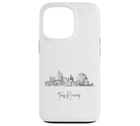 Trios-Rivieres Skyline Québec Souvenirs de voyage Paysage urbain Coque pour iPhone 13 Pro