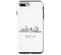 Trios-Rivieres Skyline Québec Souvenirs de voyage Paysage urbain Coque pour iPhone 7 Plus/8 Plus