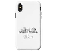 Trios-Rivieres Skyline Québec Souvenirs de voyage Paysage urbain Coque pour iPhone X/XS
