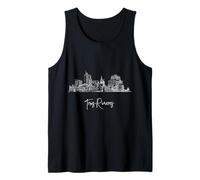 Trios-Rivieres Skyline Québec Souvenirs de voyage Paysage urbain Débardeur