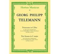 Triosonate für Zwei Altblockflöten (Violinen, Querflöten) und Basso Continuo C-Dur (aus-Der getreue Musikmeister-). Hortus Musicus. Spielpartitur, Stimmen [Import]