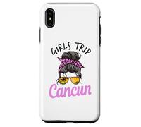 Trip Cancun Mexique Chignon à Cheveux désordonnés pour Filles Coque pour iPhone XS Max