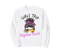 Trip Daytona Beach Florida Chignon à Cheveux désordonnés pour Filles Sweatshirt