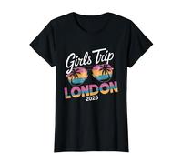 Trip Filles Londres 2025 T-Shirt, Femme, Noir, S