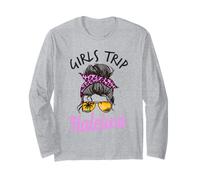 Trip Haleiwa Oahu Hawaii Chignon pour Cheveux désordonnés Manche Longue