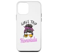 Trip Honolulu Hawaii Chignon à Cheveux désordonnés pour Filles Coque pour iPhone 12 Mini