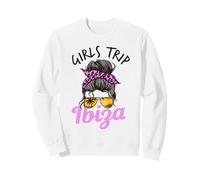 Trip Ibiza Espagne Chignon à Cheveux désordonnés pour Filles Sweatshirt
