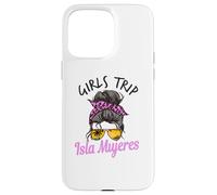Trip Isla Mujeres Mexico Chignon à Cheveux désordonnés pour Filles Coque pour iPhone 15 Pro Max