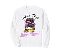 Trip Marco Island Florida Assortiment de Cheveux désordonnés pour Femme Sweatshirt