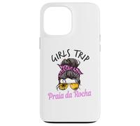 Trip Praia Da Rocha Portugal Chignon à Cheveux désordonnés pour Filles Coque pour iPhone 13 Pro Max