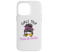 Trip Praia Da Rocha Portugal Chignon à Cheveux désordonnés pour Filles Coque pour iPhone 14 Pro Max
