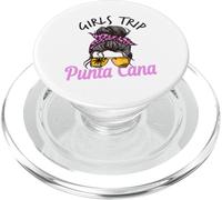 Trip Punta Cana Chignon désordonné pour Filles PopSockets PopGrip pour MagSafe