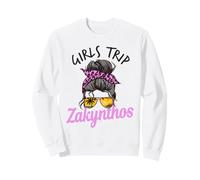 Trip Zakynthos Chignon désordonné pour Filles Sweatshirt