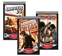 TRIPACK PSP RAINBOW 6 VEGAS + PRINCE OF PERSIA 3 + DRIVER 76