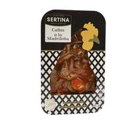 Tripes de bœuf à la madrilène Sertina, pack de 6 x 350 g : repas gastronomique prêt à consommer à base de tripes de bœuf naturelles et de saucisses asturiennes : recette traditionnelle espagnole