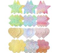 Tripetals 12 Paires Cache-Téton Invisibles Cache Tetons Femme Reutilisable Auto-adhésif Nipple Respirant Cover Invisible Mamelon Pasties-Multicolore