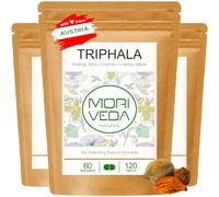 Triphala comprimés 1000mg (120 ou 360 comprimés) à base de fruits du roi ayurveda Amla, Hiritaki et Bibhitaki - produit de qualité entièrement naturel de MoriVeda (360 comprimés)
